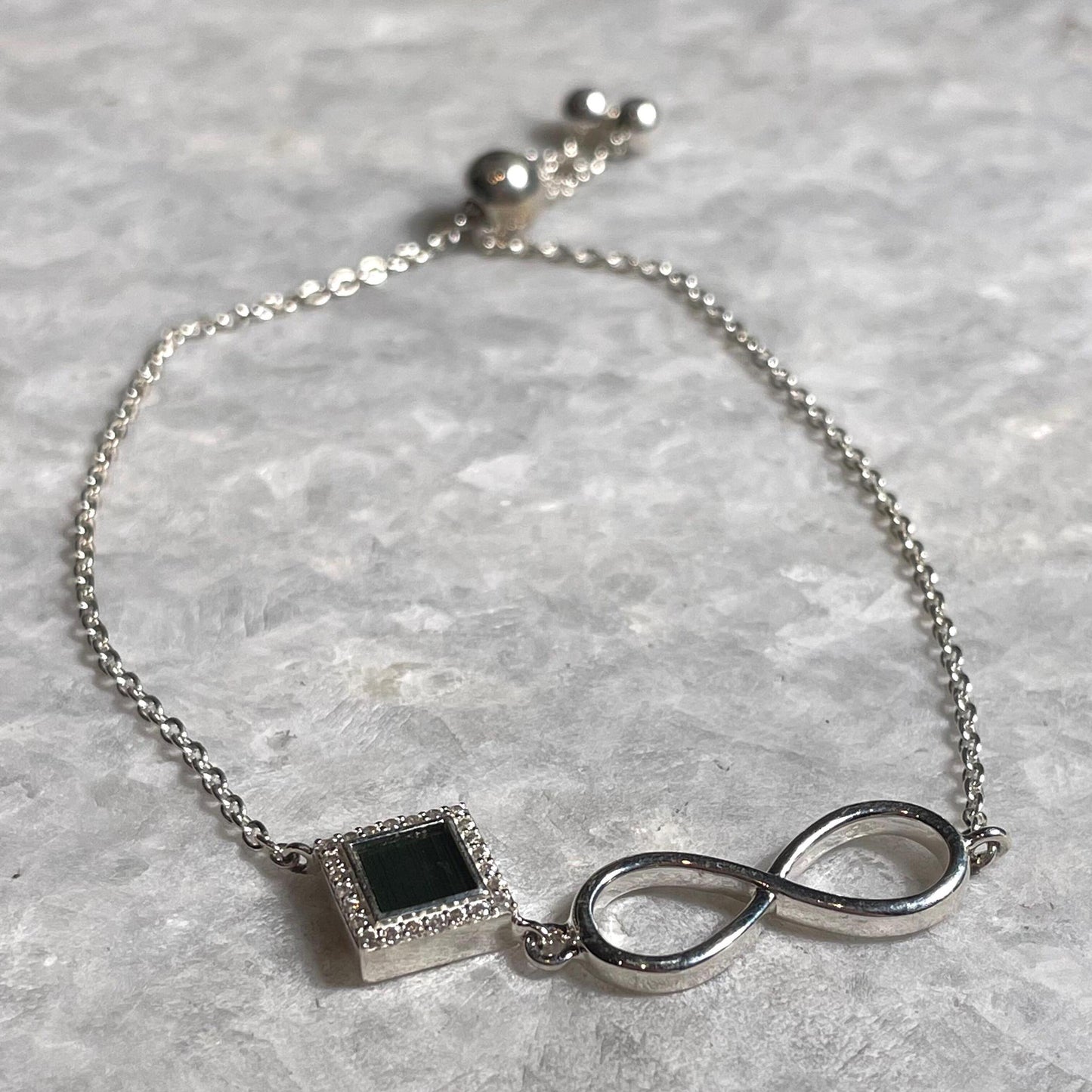 Infinity Nano Bible bracelet, 925 silver, Christian gift, gift for her, gift for wife, Infinity bracelet, Romantic jewelry, Valentines Day
