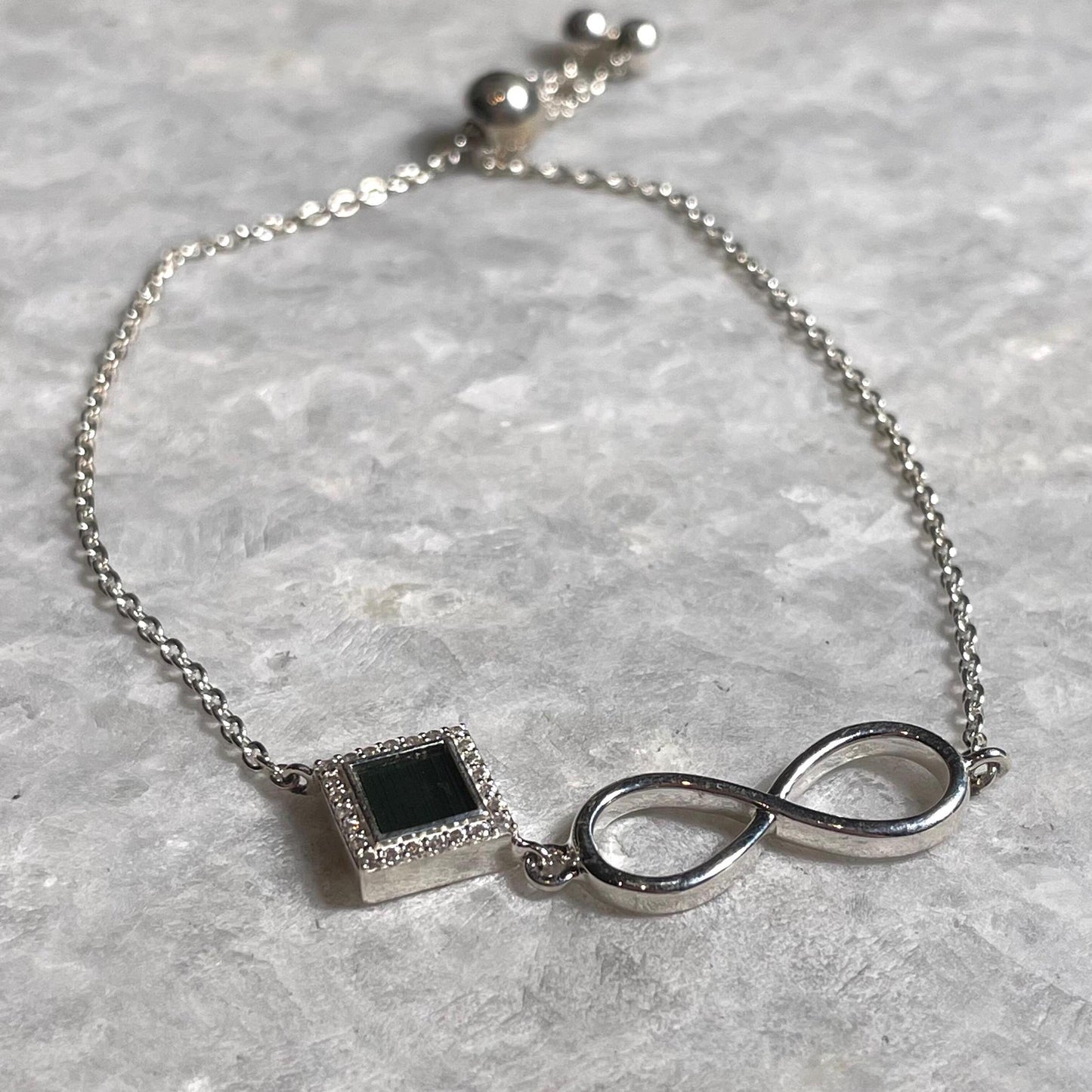 Infinity Nano Bible bracelet, 925 silver, Christian gift, gift for her, gift for wife, Infinity bracelet, Romantic jewelry, Valentines Day