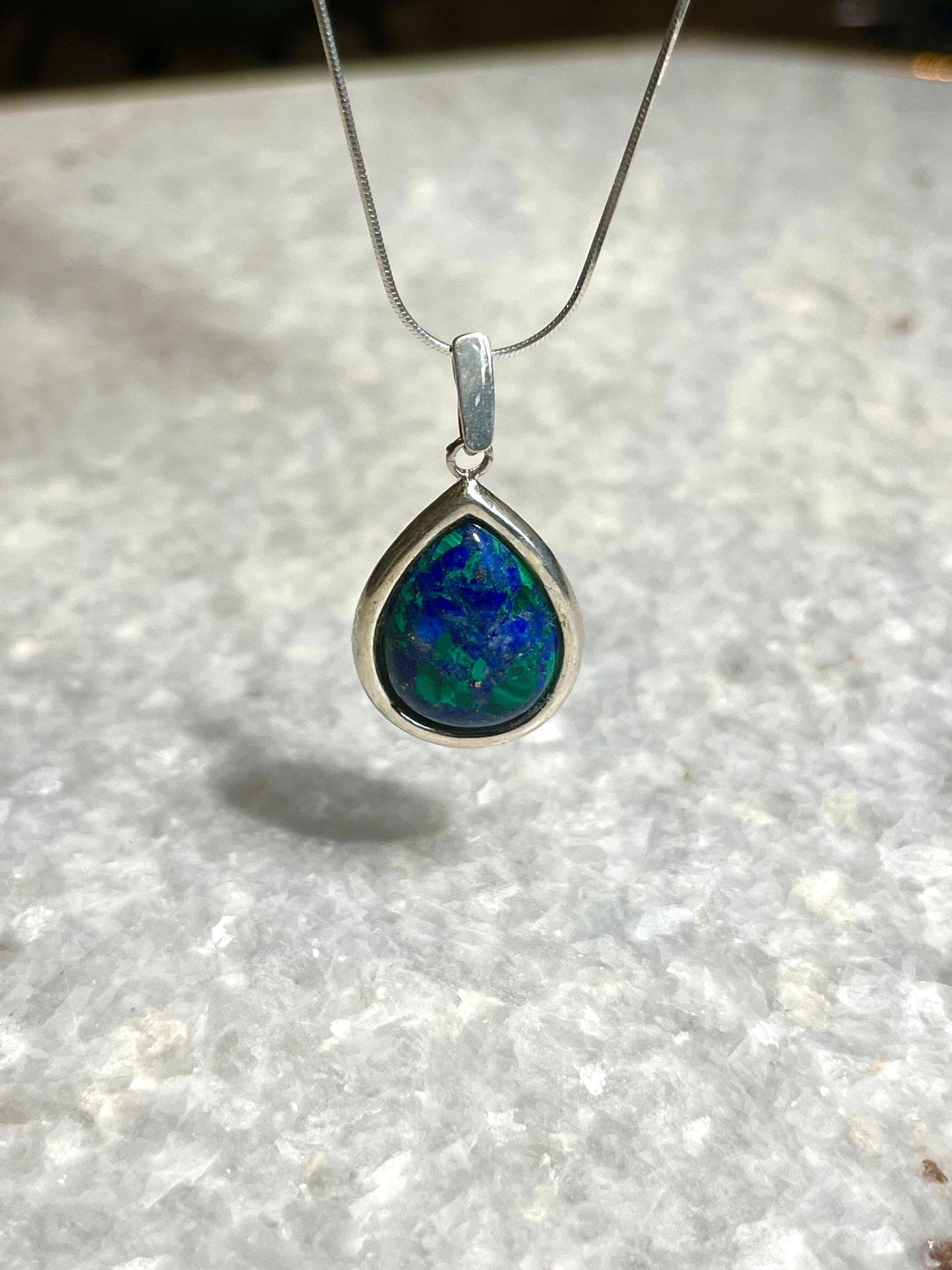 Eilat Stone Silver Necklace, Eilat Stone Jewelry, 925 silver, Silver Necklace, jewish jewelry, Religious Gift, gift for her, gift for him