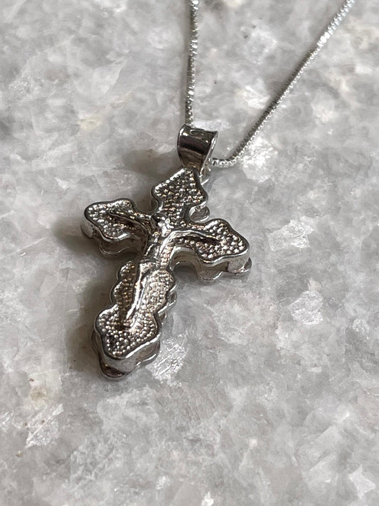 Cross silver Jewelry, 925 silver, Cross Silver pendant, Christian gift, Religious Gift, gift for her, Cross Necklace, birthday gift, israel