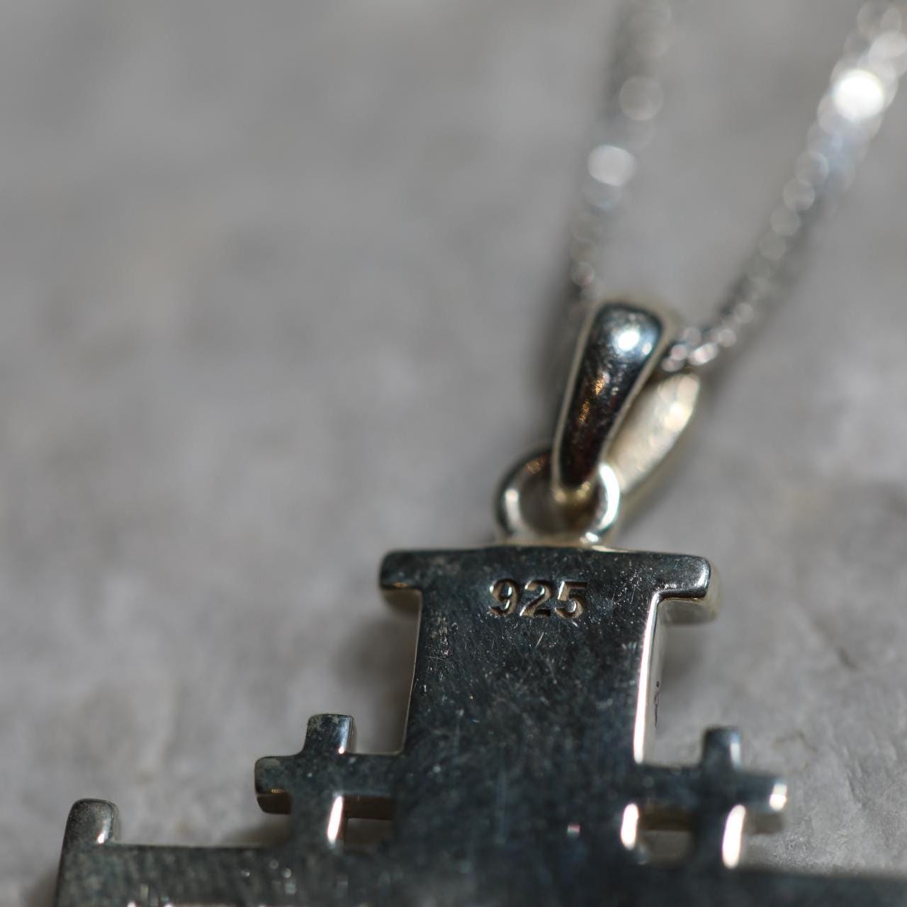 Nano Bible Jerusalem Cross necklace, 925 silver, Cross Pendant, Christian gift, Religious Gift, gift for her, gift for husband, unissex gift