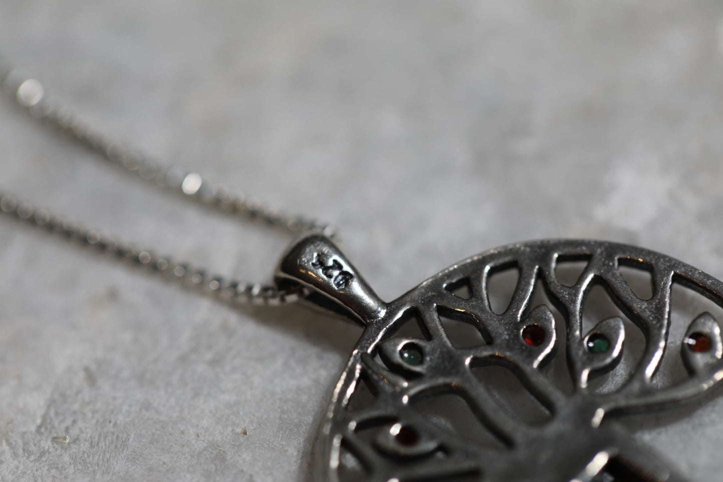 Nano Bible Tree of Life necklace, 925 silver, Tree of life Pendant, Christian gift, Religious Gift, gift for her, gift for him, unissex gift