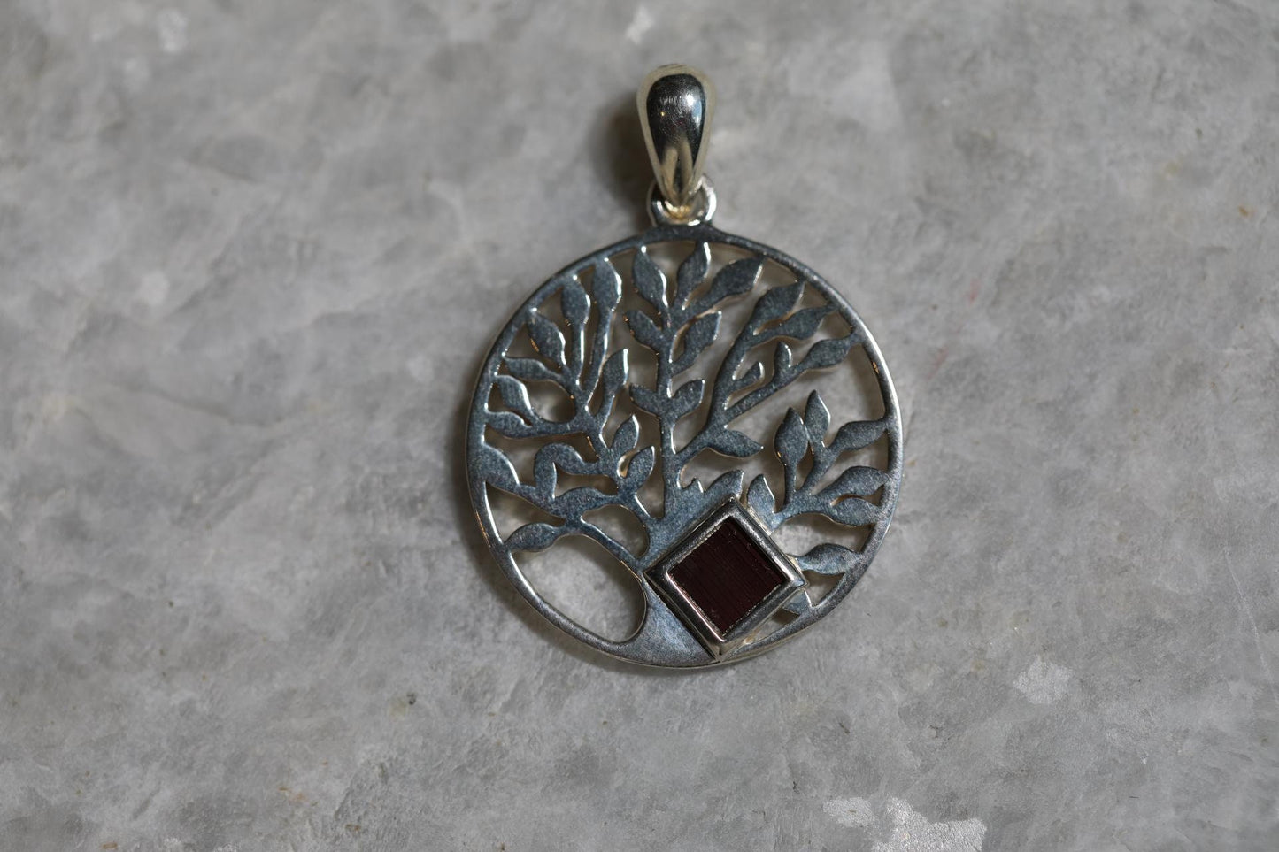 Nano Bible Tree of Life necklace, 925 silver, Tree of life Pendant, Christian gift, Religious Gift, gift for her, gift for him, unissex gift