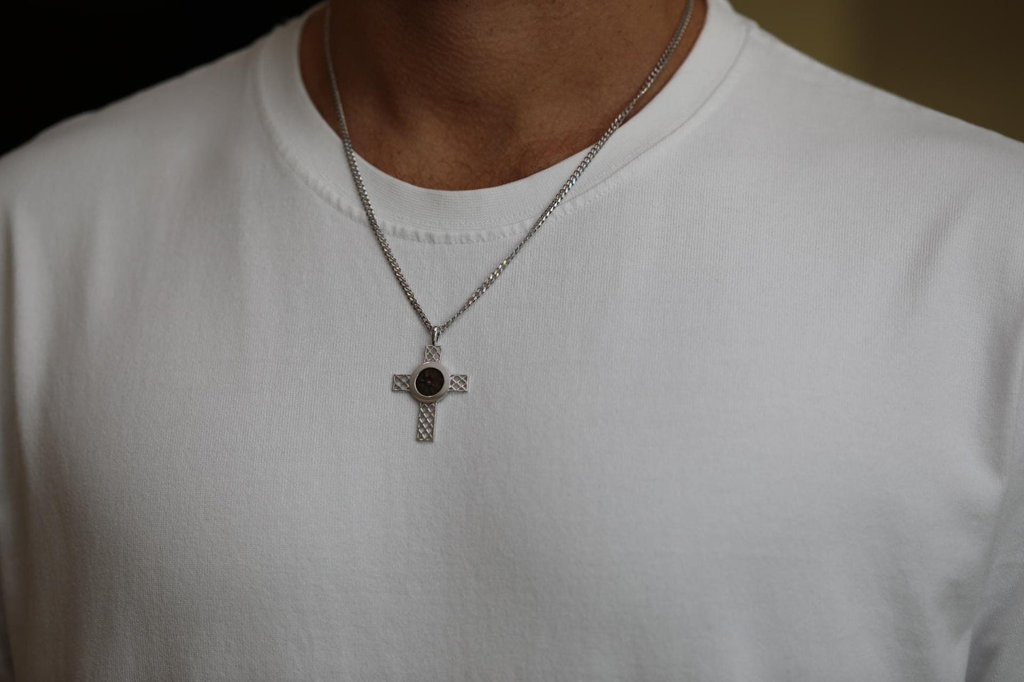 The Widow Mite Authentic Coin Jewelry, cross pendant, 14K gold, Christian gift, Religious Gift, gift for her, birthday gift, christian