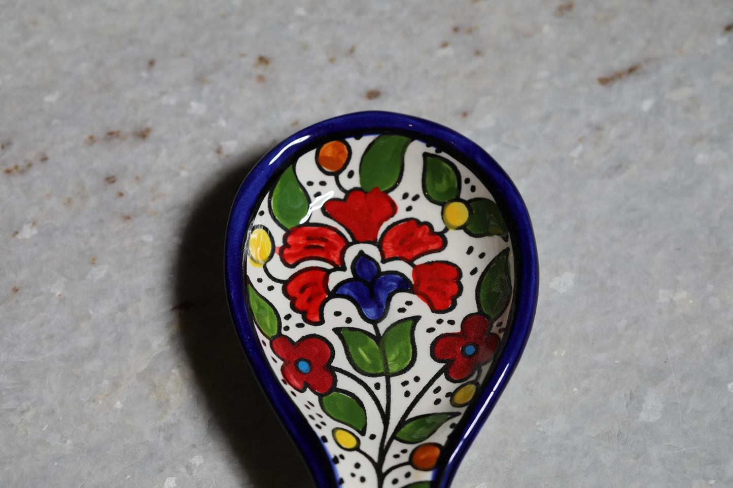 Ceramic Spoon Rest, Handmade pottery, Spoon rest, Kitchen decor, Spoon holder for kitchen, Judaica from Israel, Home Decor, New Home Gift
