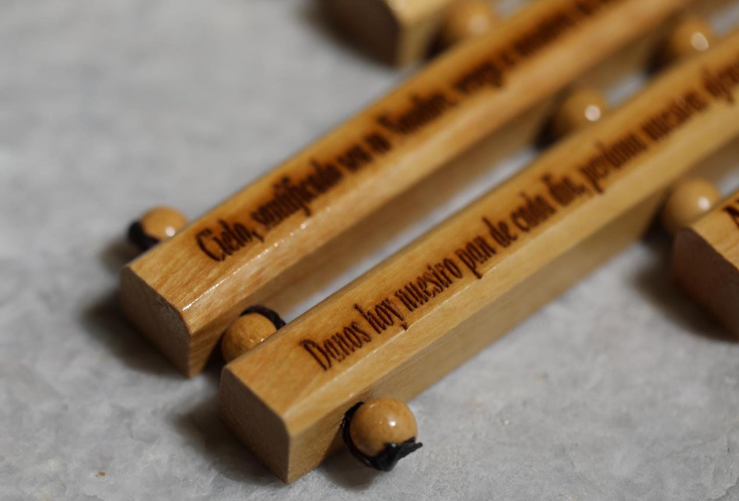Olive Wood Cross Blessing Our Father Prayer, Carving on olive wood, hand made in the Holy Land with shape of Holy cross, blessing for home