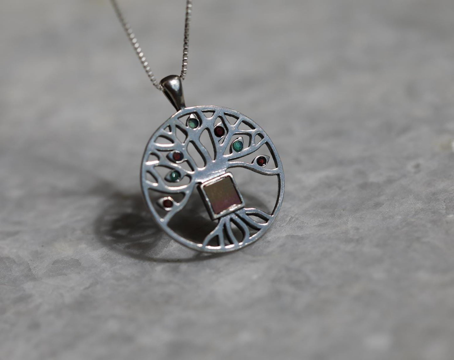 Nano Bible Tree of Life necklace, 925 silver, Tree of life Pendant, Christian gift, Religious Gift, gift for her, gift for him, unissex gift