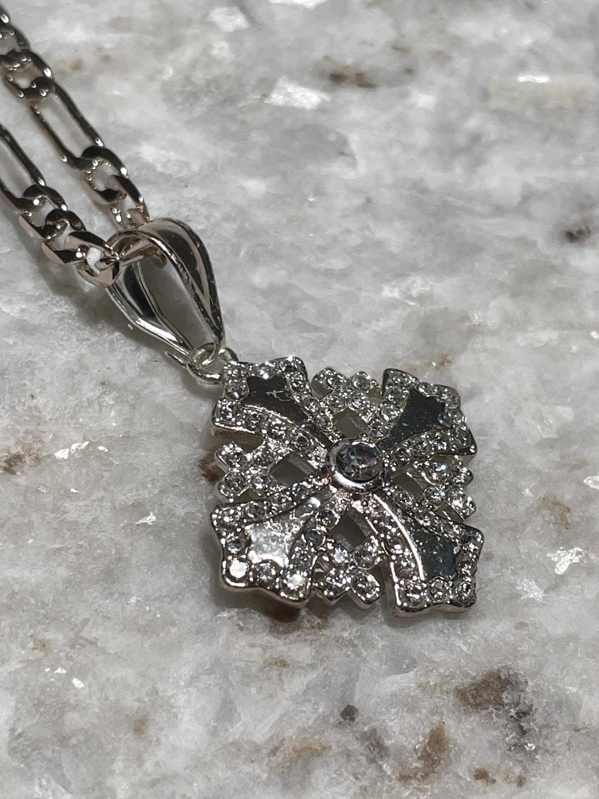 silver cross necklace, silver jewelry, Cross Silver Pendant, Christian gift, Religious Gift, gift for her, Cross Necklace, birthday gift